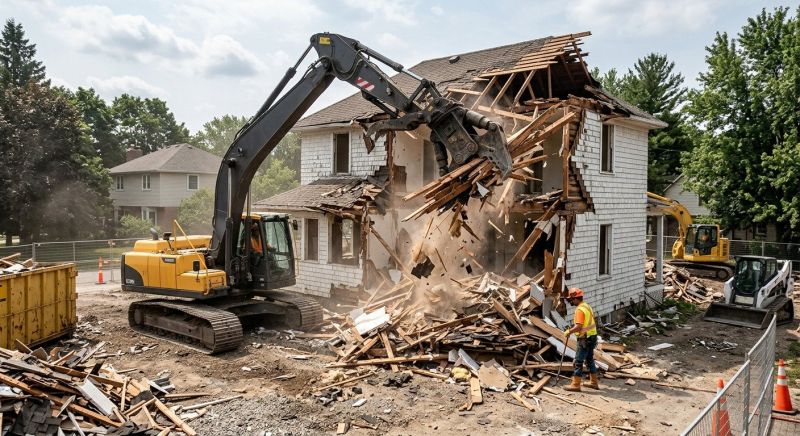 Home Demolition Service in Conroe, TX