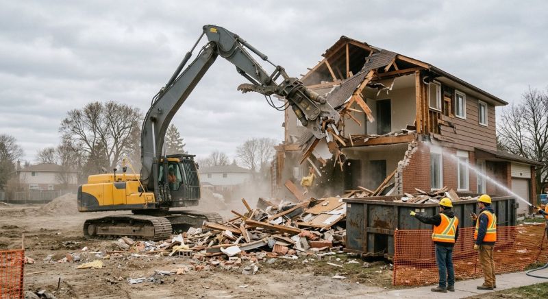 Home Demolition Service in Morris County, NJ