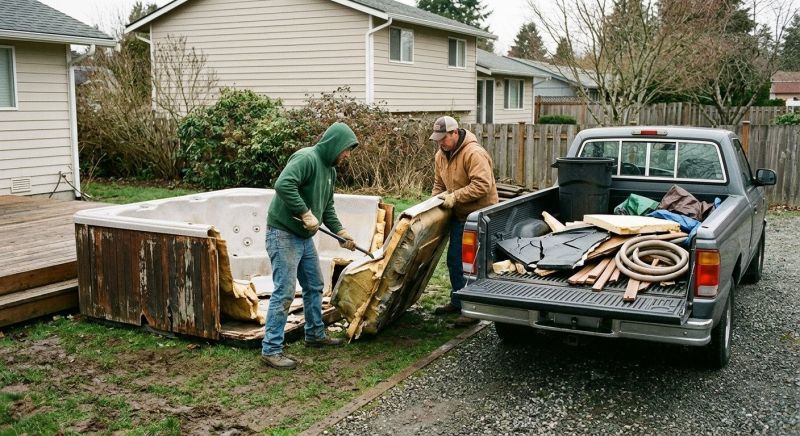 Hot Tub Disposal in Sacramento, CA