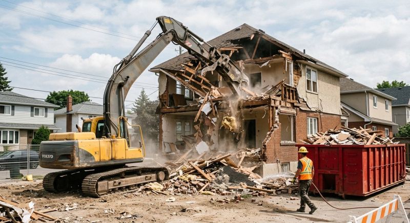 House Wrecking in Katy, TX