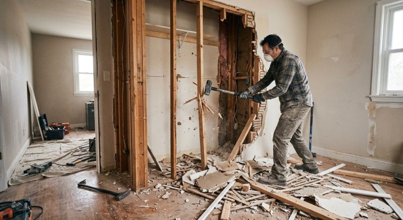 Closet Demolition in Sacramento, CA