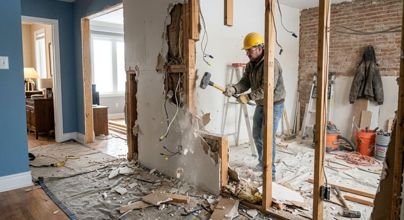 Closet Demolition in Sacramento, CA