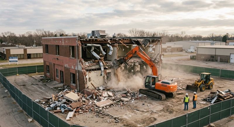 Commercial Building Removal in Katy, TX
