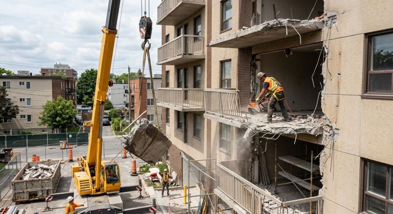 Concrete Steps Demolition in Bergen County, NJ