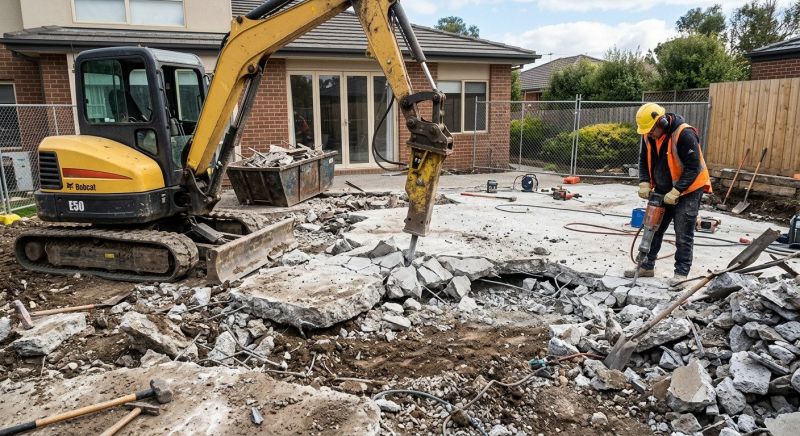 Patio Removal in Bergen County, NJ