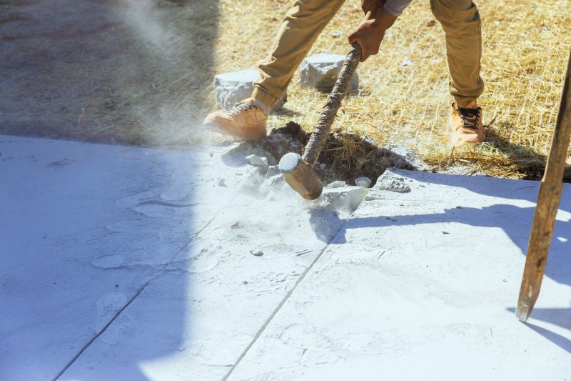 Sidewalk Demolition in Bergen County, NJ