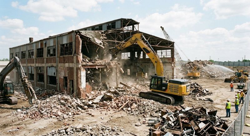 Warehouse Demolition in Katy, TX